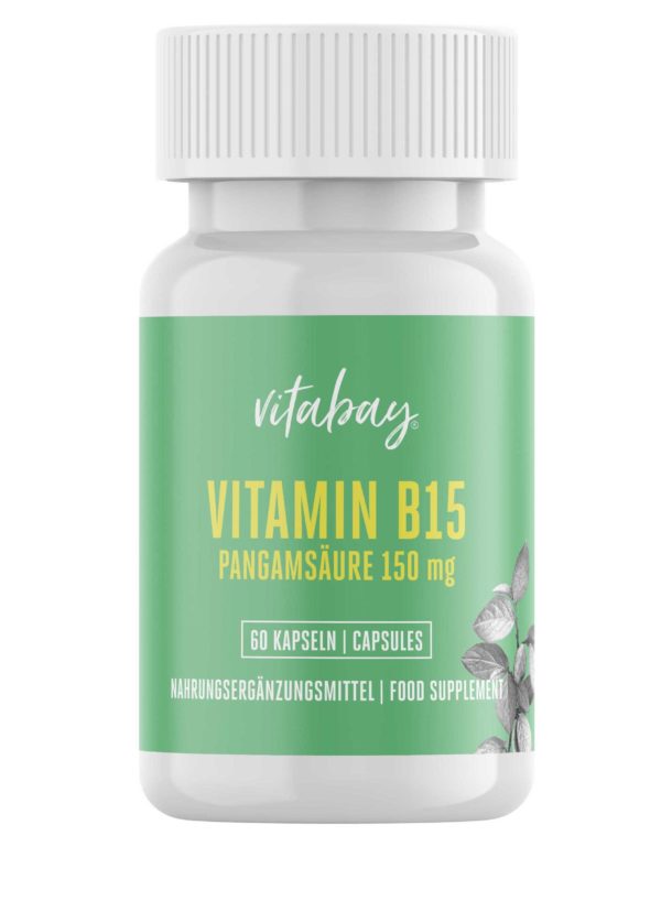 Vitamin B 15 – kyselina pangamová 60 kapslí/ 150mg